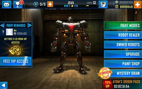 download real steel world robot boxing mod apk|real steel unlimited money apk.